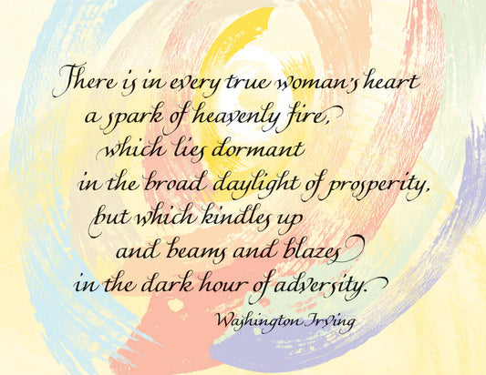 Washington Irving Greeting Card