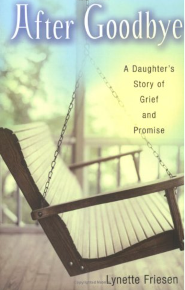 Book cover of 'After Goodbye' with a blurred background