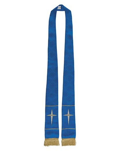 Maltese Cross Jacquard Priest Stole