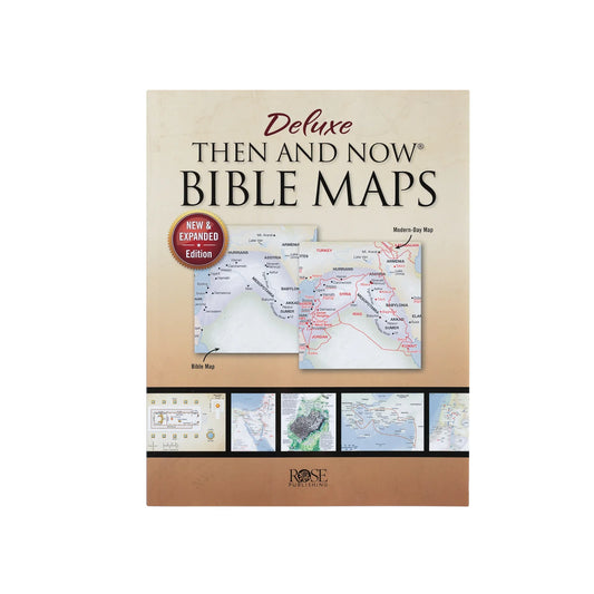 Mapas bíblicos Deluxe de antes y ahora (Deluxe)