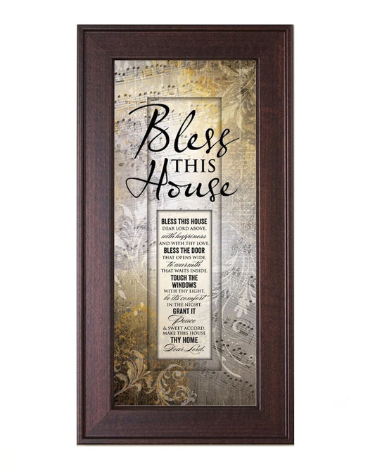 Bless This House Framed Print 8x16"