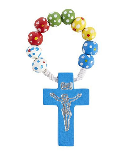 Colourful Rosary Ring