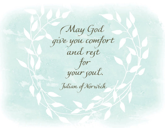 Julian of Norwich Greeting Card