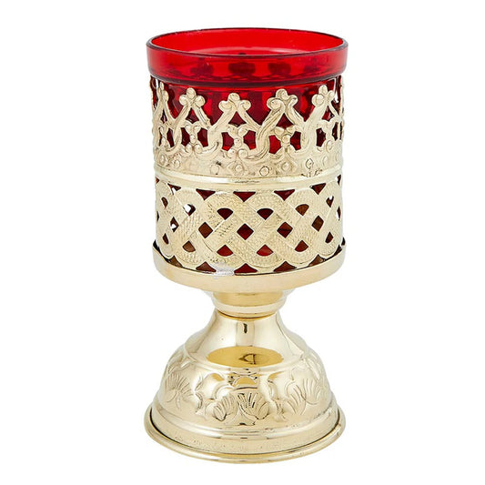 Porte-bougie votive sur pied