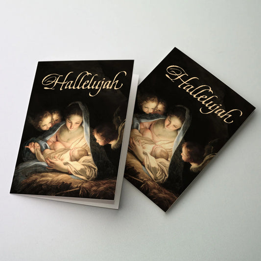 Hallelujah Miracle of Christmas Cards