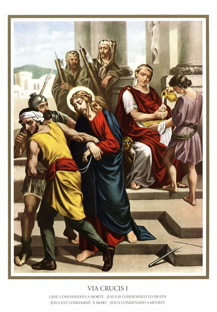 Stations of the Cross Poster Set