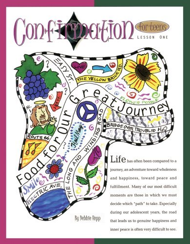 Book cover of 'Confirmation for Teens' with colorful design and text.