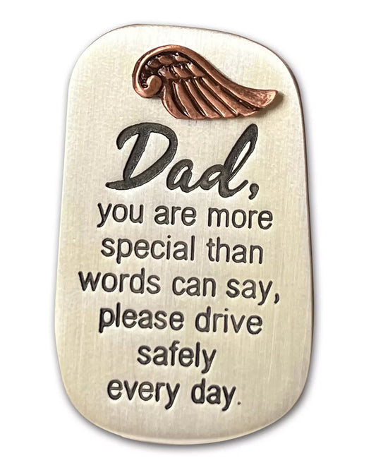 Dad Auto Visor Clip