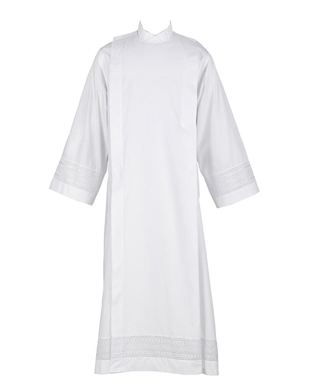 Embroidered Lace Inset Alb