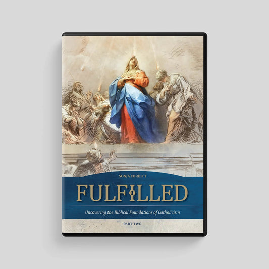 Book cover titled 'Fulfilled' with artistic depiction on a light gray background
