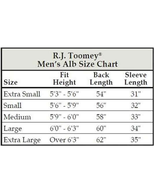 Plain Box Pleated Alb