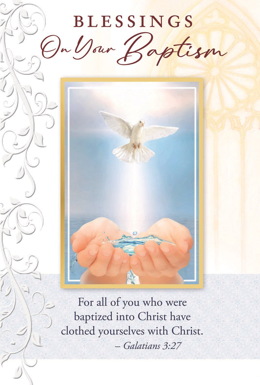 Greeting Card - Baptism (Galatians 3:27)