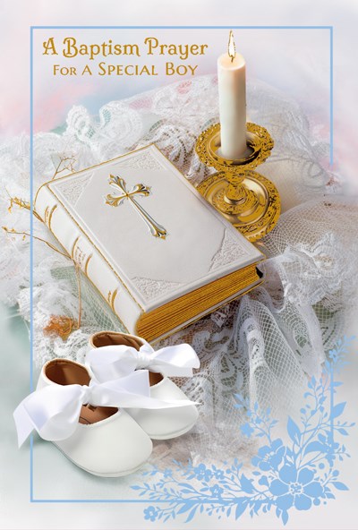 Greeting Card - Baptism for Boy (1 John 3:2)