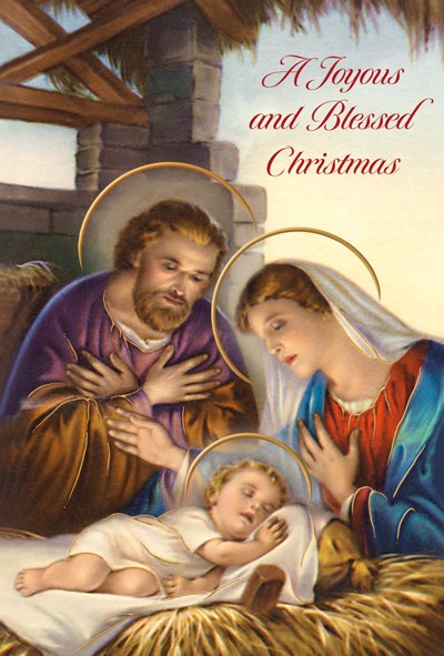 Christmas Cards: Holy Family (Box of 15)