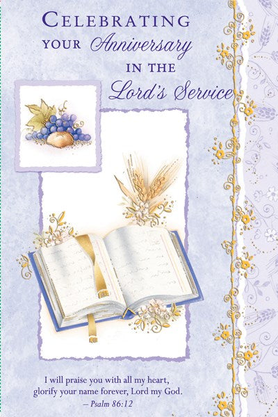 Greeting Card for Priests: Celebrating Your Anniversary