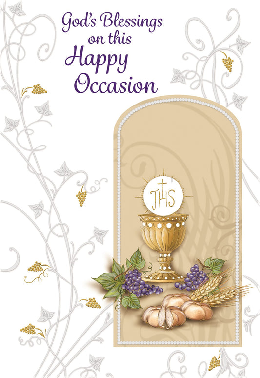 Greeting Card: IHS Blessings on this Happy Occasion
