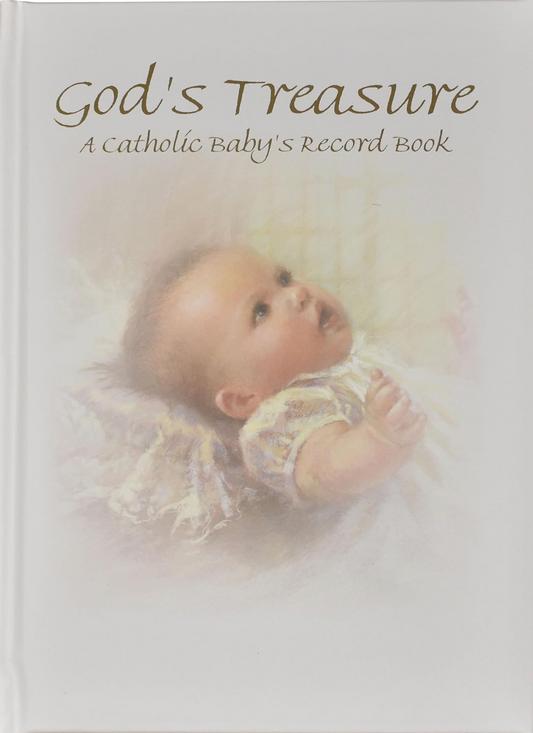 God's Treasure: A Catholic Baby's Record Book