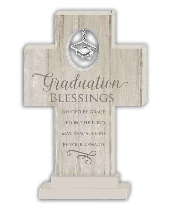 Graduation Blessings Standing Cross 6"
