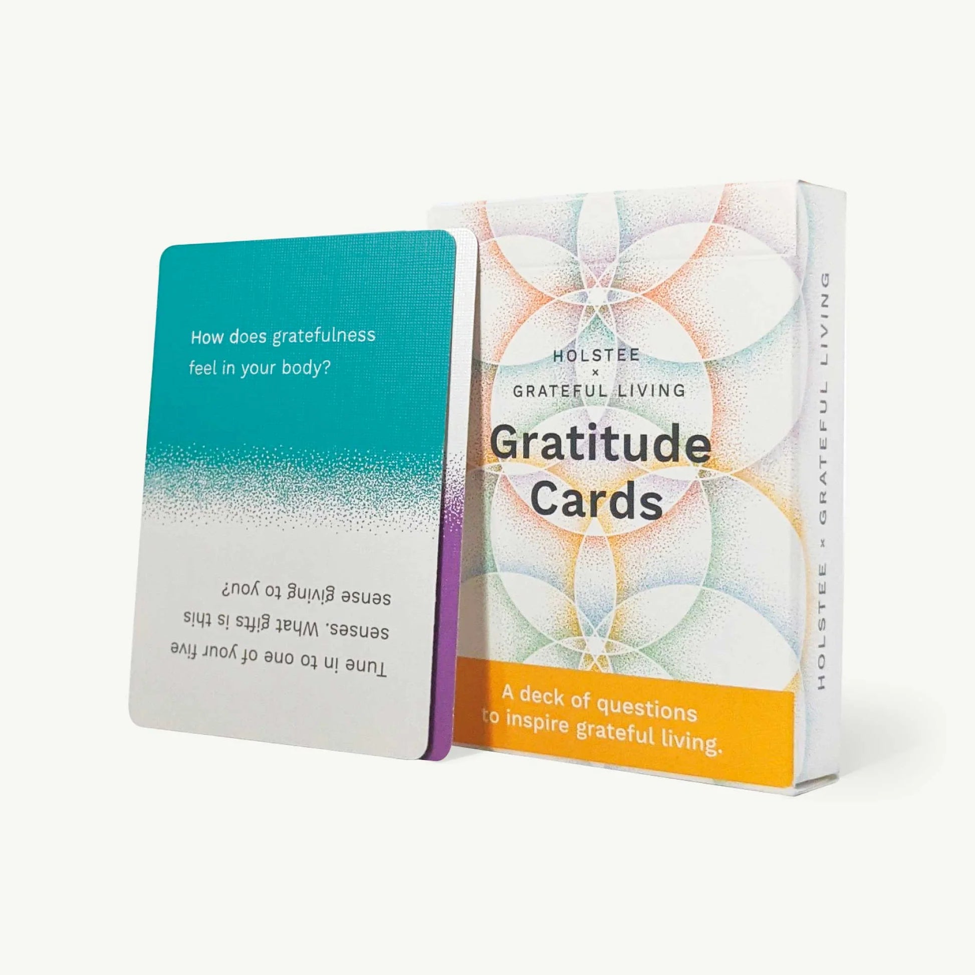 Holstee Gratitude Cards packaging on a white background