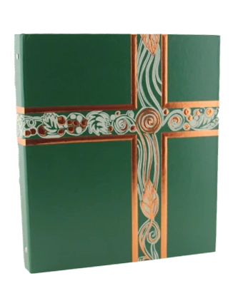 Green Ceremonial Binder