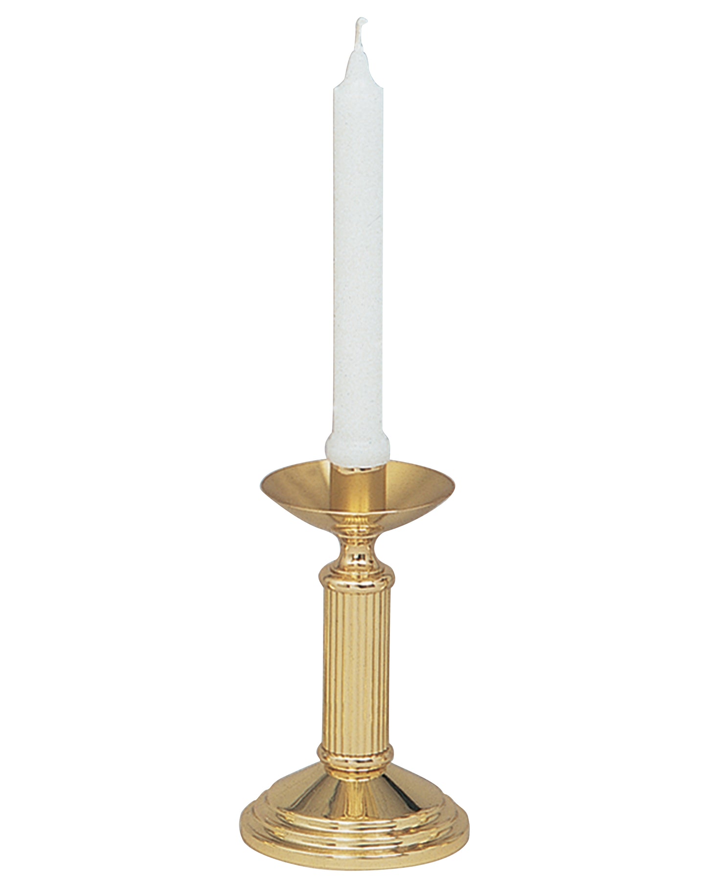 Solid Brass Candlestick 6.5"