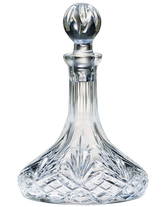 Pair of Crystal Cruets and Stoppers 15oz