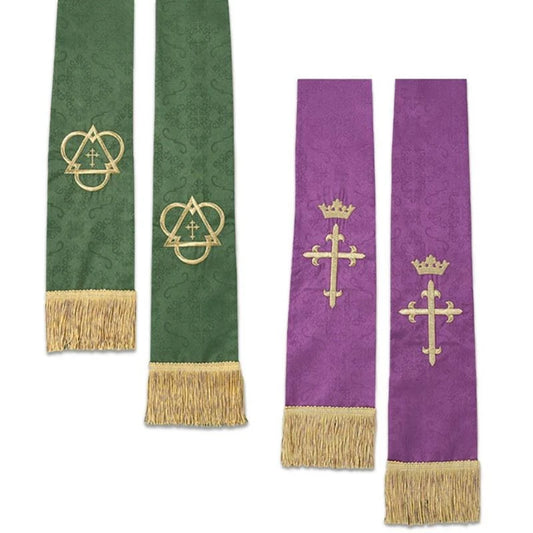 Jacquard Reversible Priest Stole
