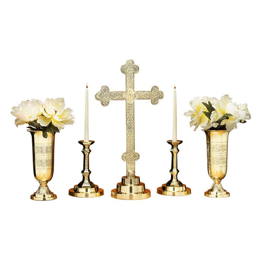 Budded Cross with Filigree Design 23"