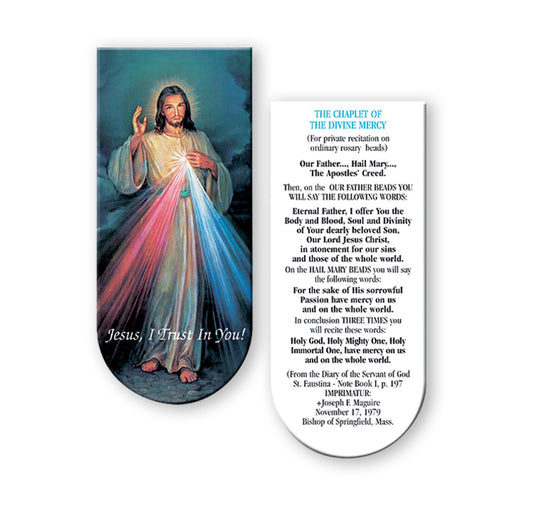 Magnetic Bookmark: Chaplet of the Divine Mercy
