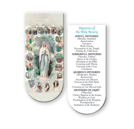 Magnetic Bookmark: Mysteries of the Holy Rosary