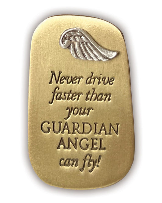 Never Drive Faster Auto Visor Clip