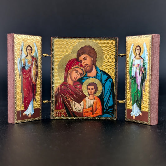 Holy Family Triptych Icon Magnet