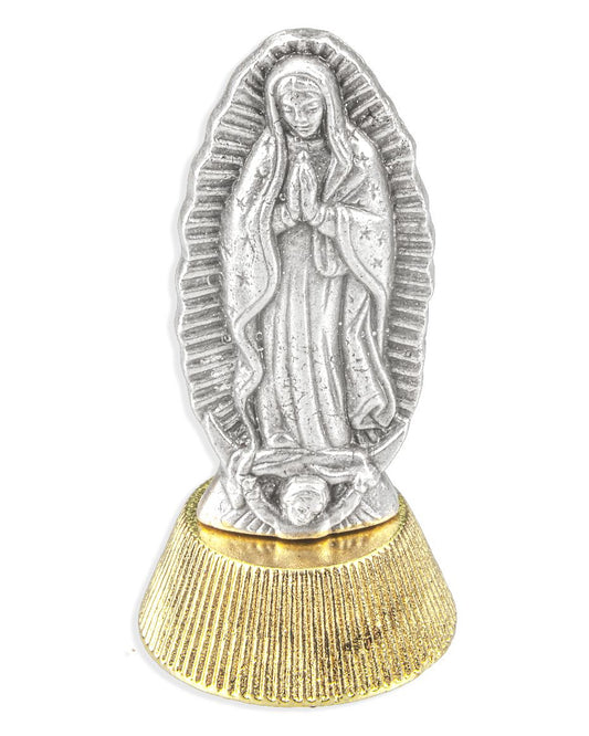 Estatua de automóvil de Nuestra Señora de Guadalupe