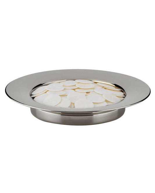 Stacking Bread Plate Stainless Steel 10-1/8"