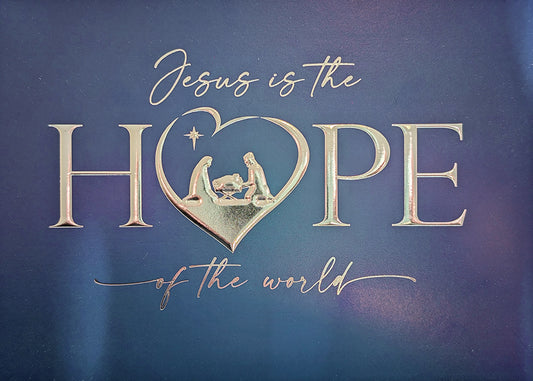Christmas Cards: Jesus is the Hope of the World (Box of 25)