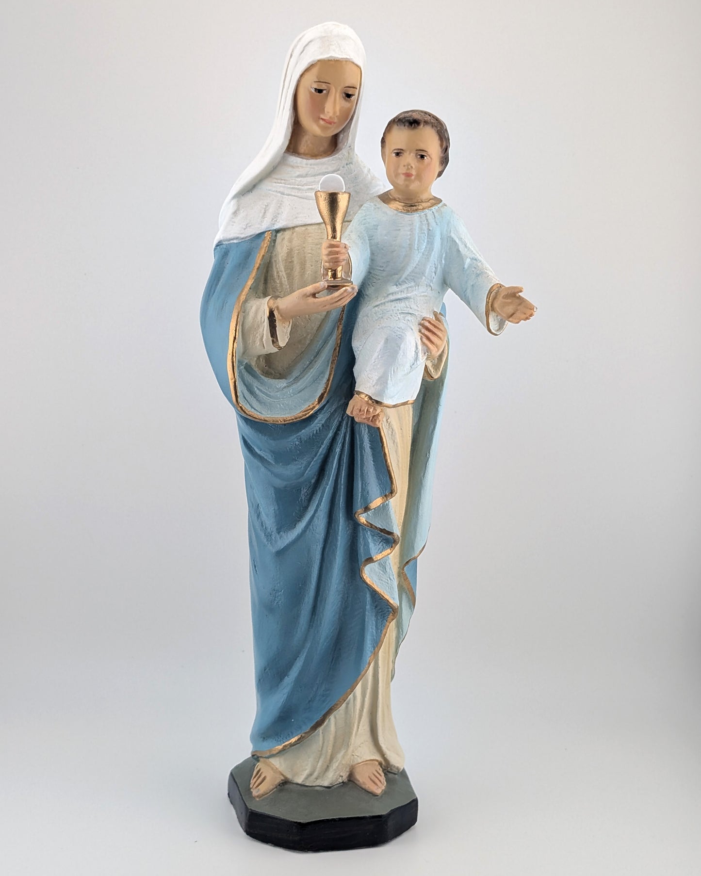 Our Lady of the Blessed Sacrament Statue 13"