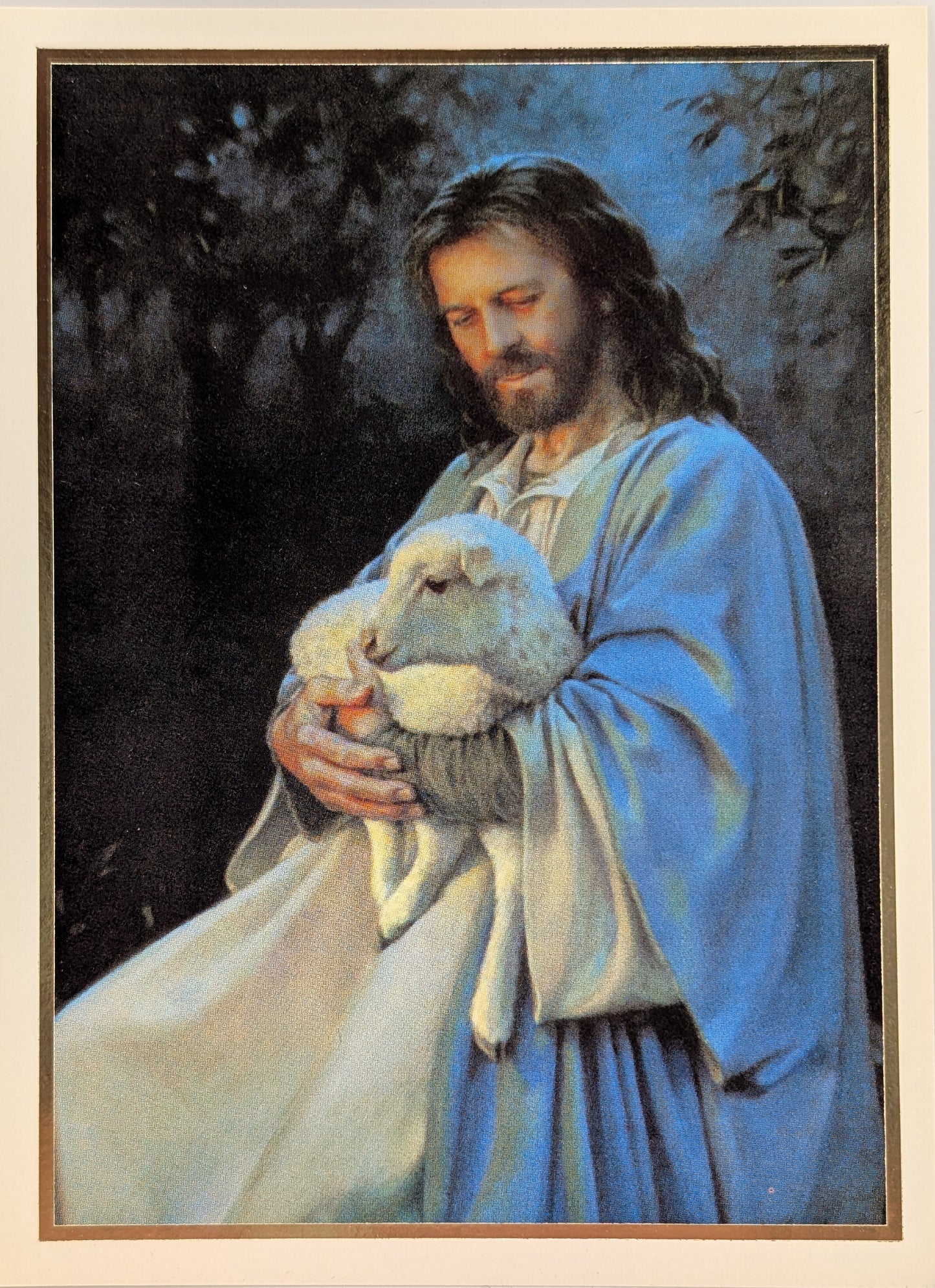 "I Know My Sheep" Sympathy Mass Card (Box of 50)