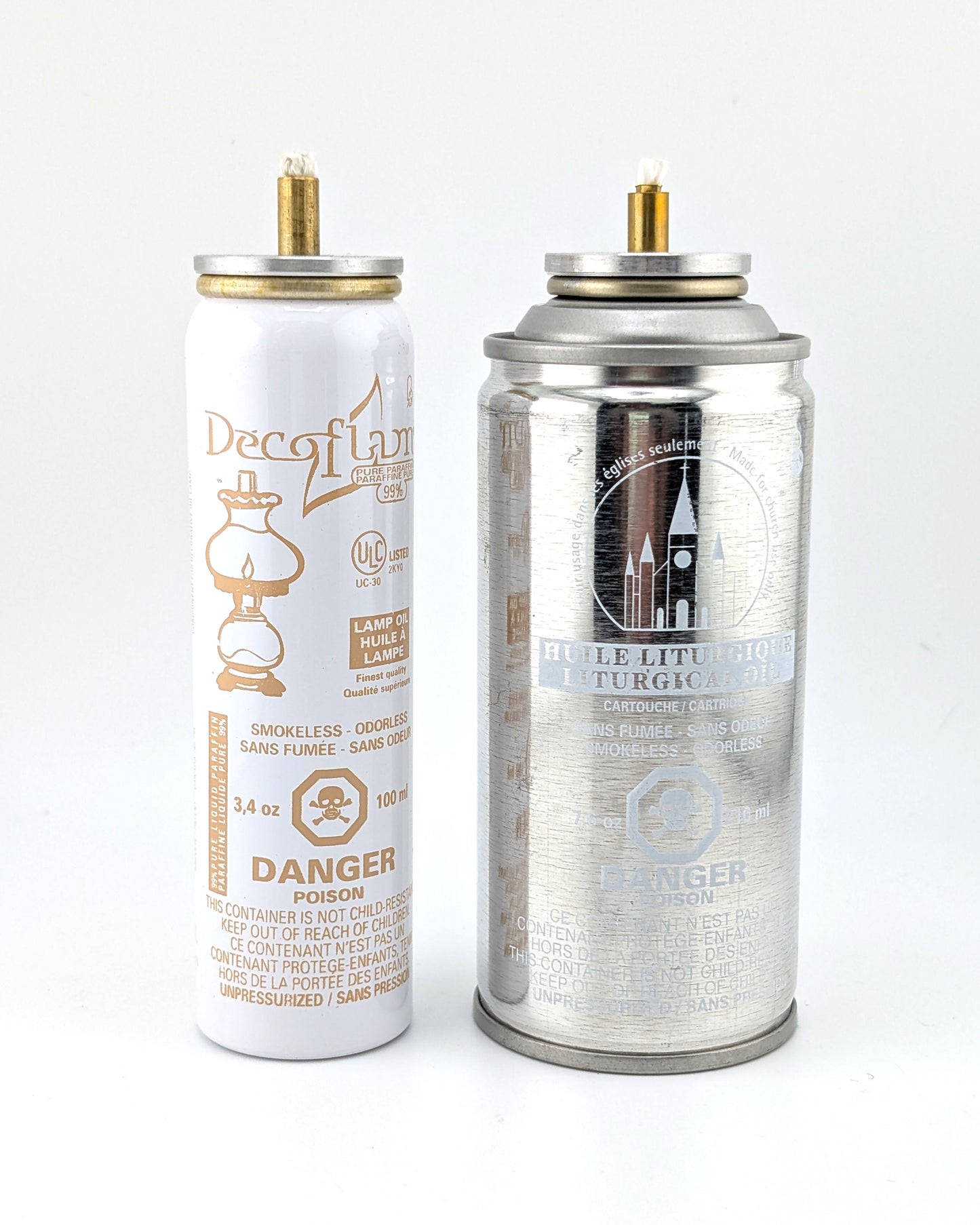 HP Precision Refillable Oil Cans for 2" and 3" Candle Shells