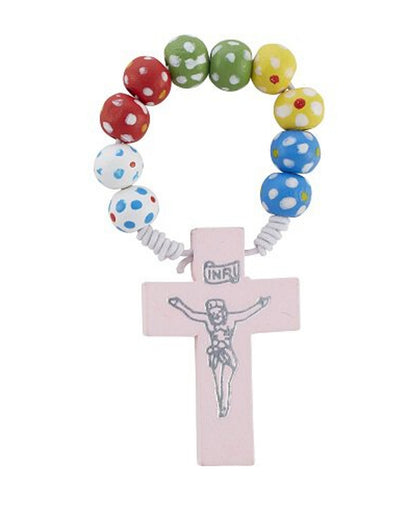 Colourful Rosary Ring