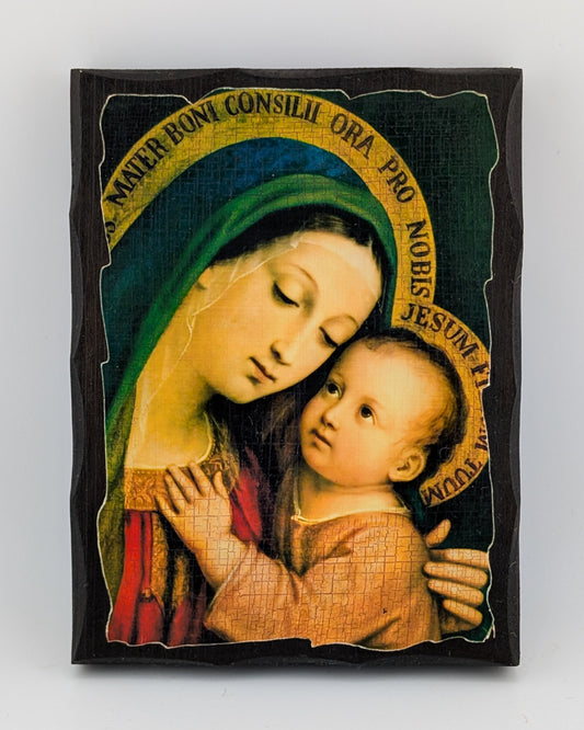 Old Style Orthodox Icon: Our Lady of Good Counsel