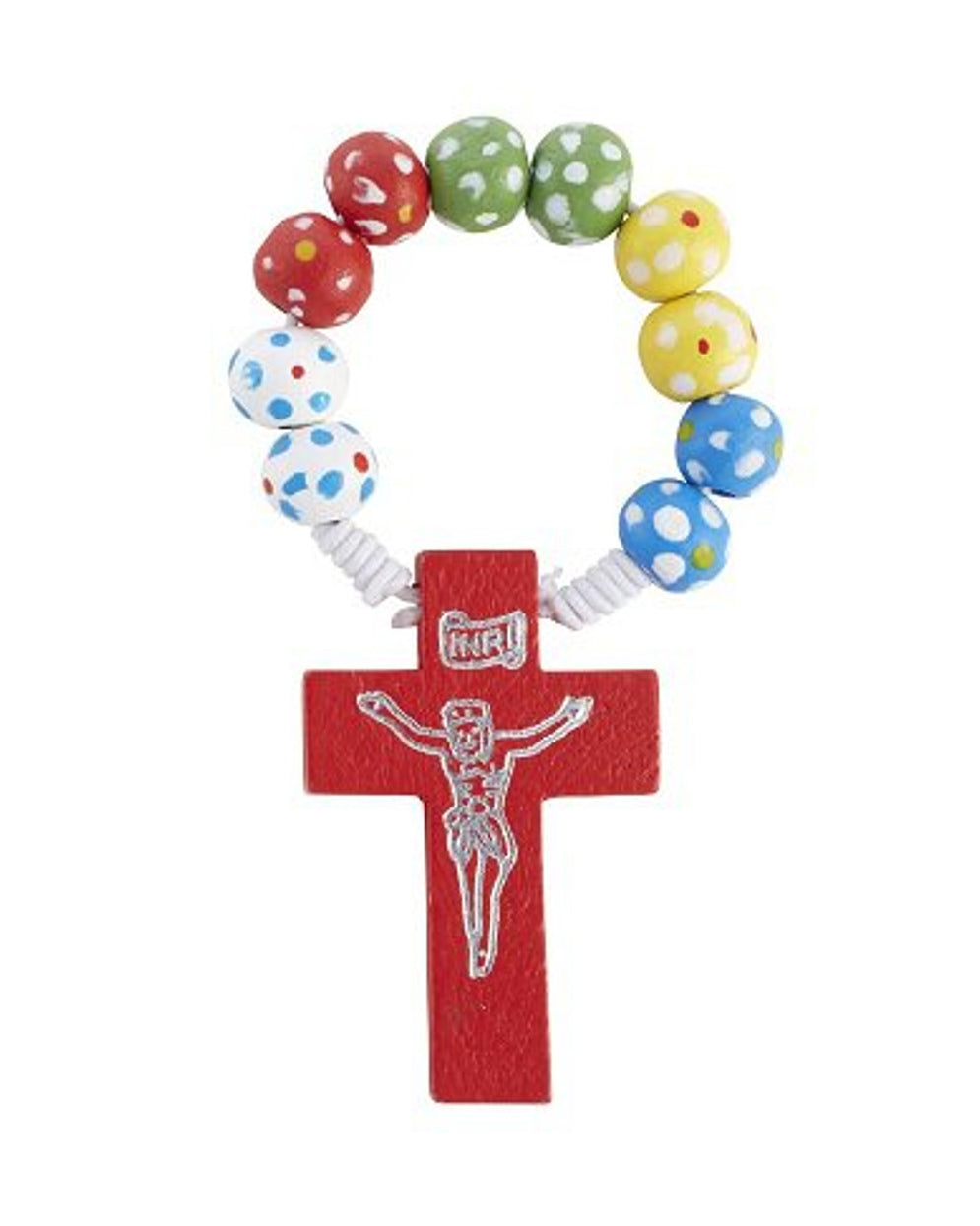 Colourful Rosary Ring