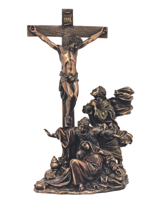 Crucifixion Masterpiece Statue 11"