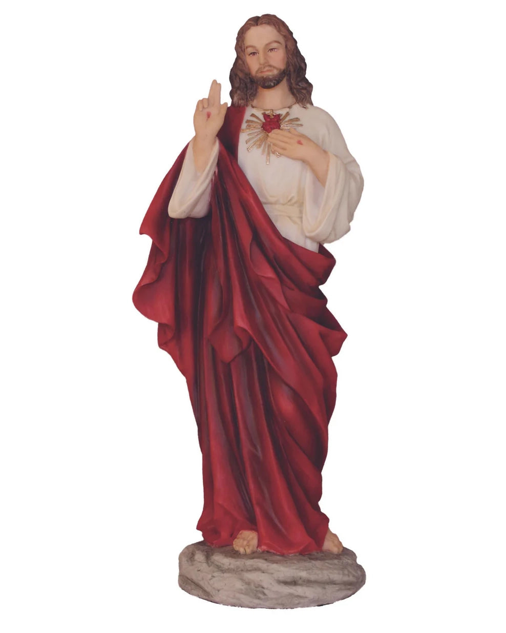 Scared Heart of Jesus Statue 10"