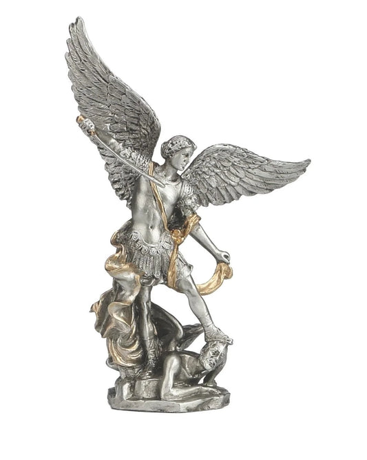 Estatua de San Miguel de 3.75"