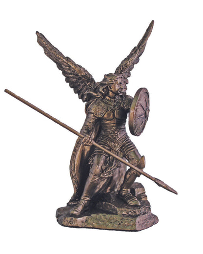 Archangel Raphael Bronze-Painted Statue 4"