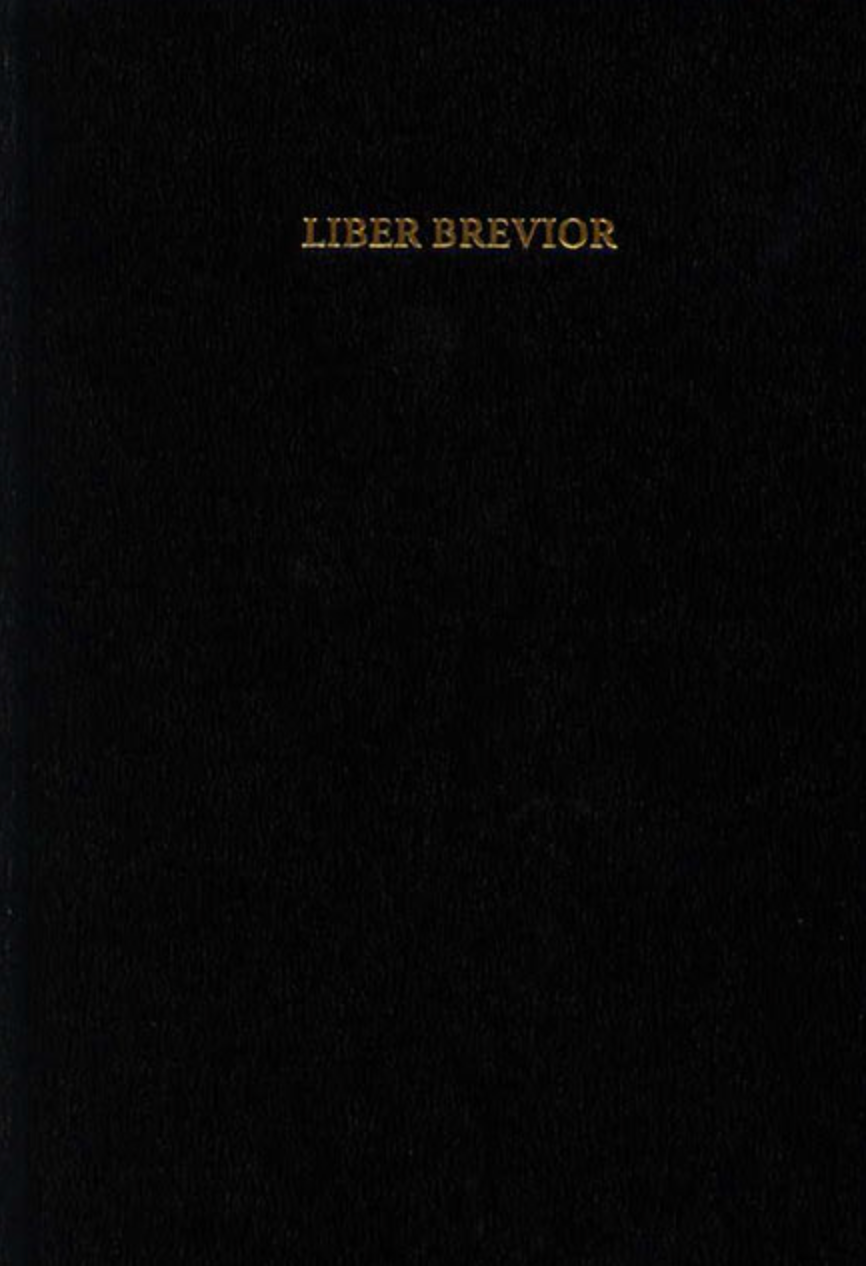 Liber Brevior (Latin Mass Chant Book)