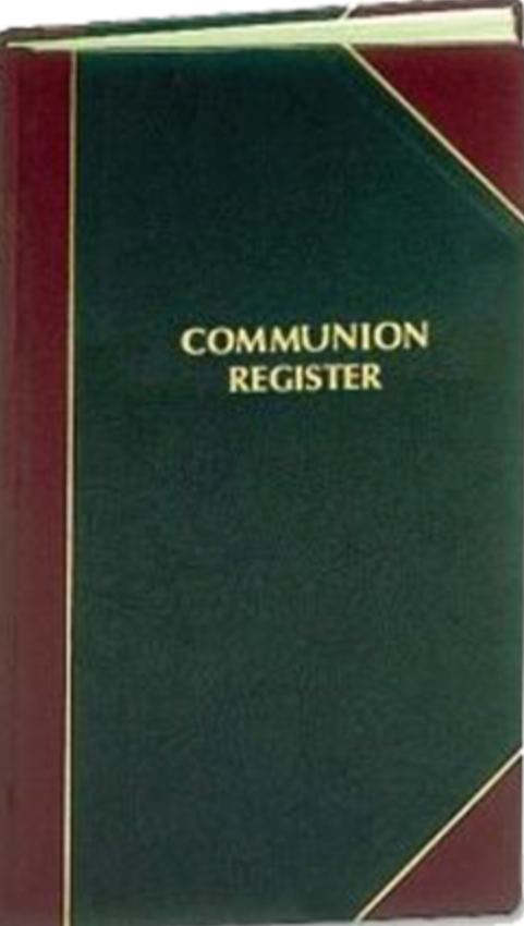 First Communion Register