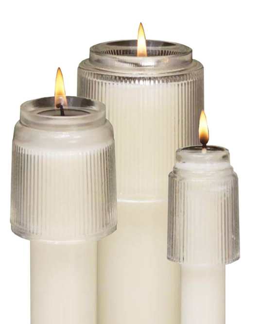 REX Glass Candle Follower