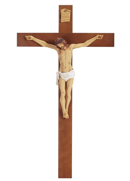 Crucifix Fontanini Bois 100cm