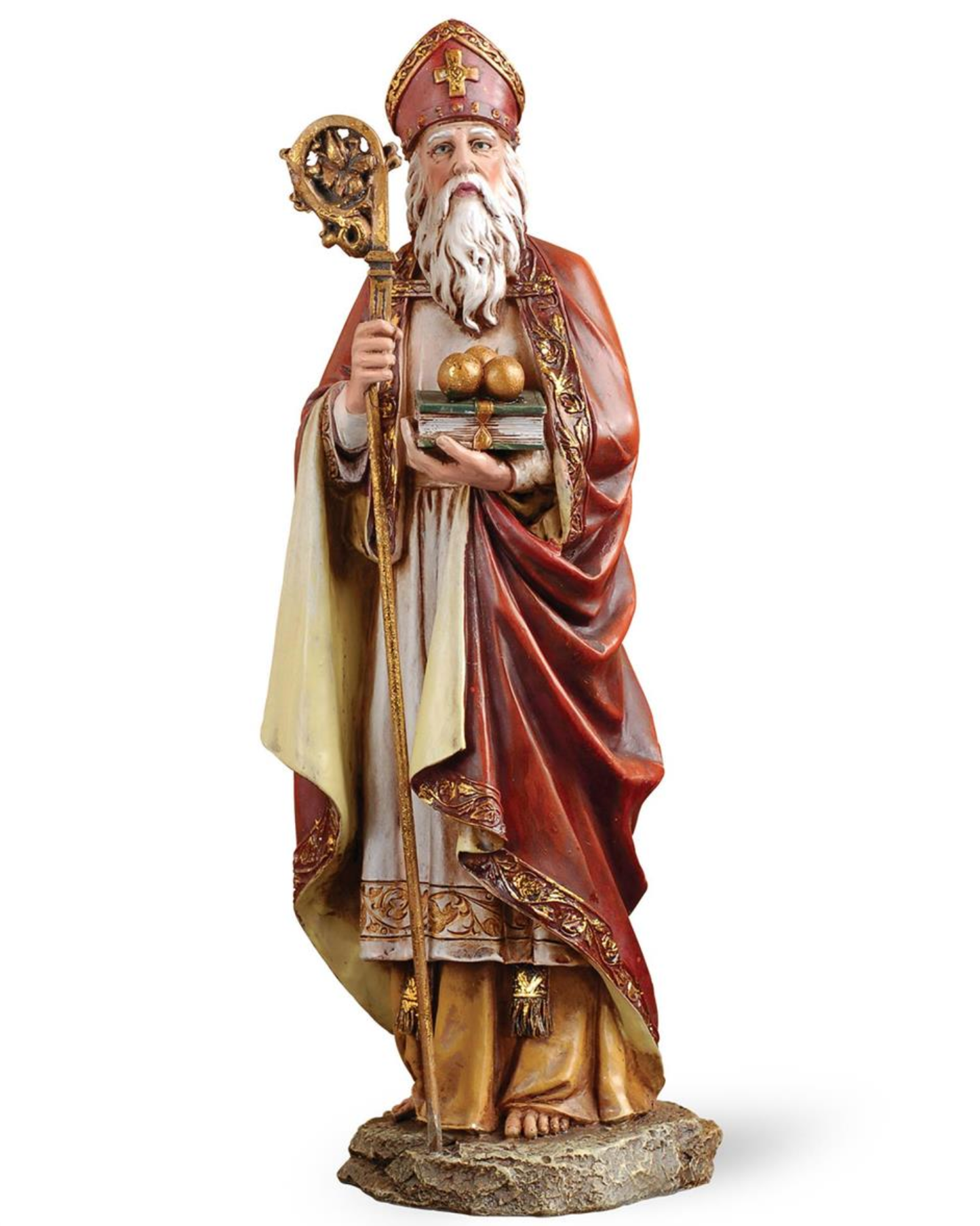 Estatua de San Nicolás de 10.5"